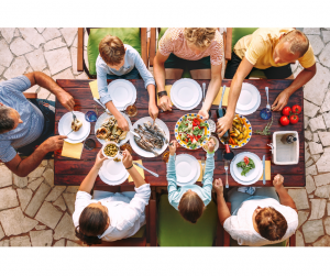 Key to better family dinner conversation