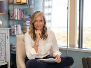 Kerry Stutzman in her office